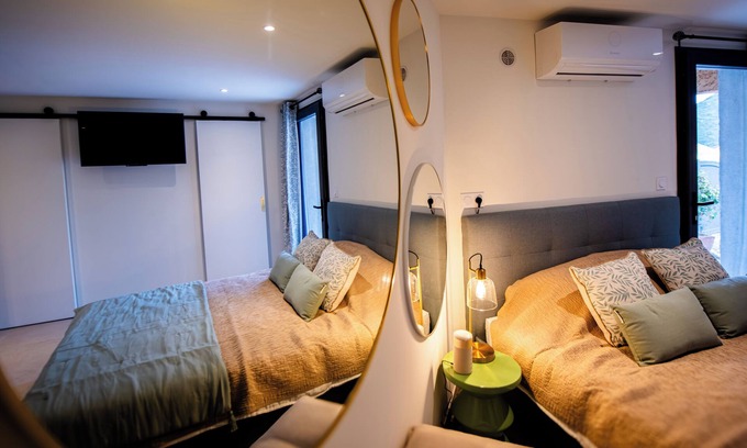Conca Apartment | 2-person apartment in Conca: Corsican paradise for rent between land and sea