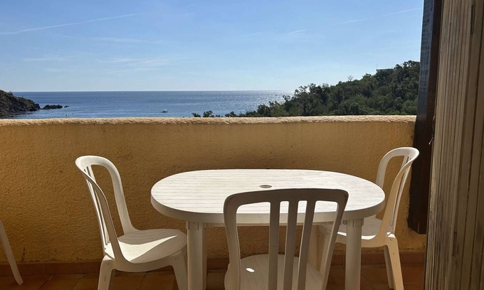 Cerbere Apartment | 2-Room Apt/Cabin, Sleeps 4, Beach, Parking, Pets Allowed