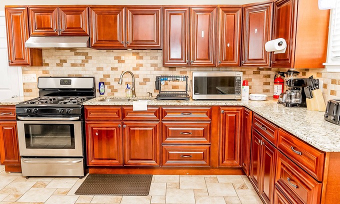 Atlantic City House | 2-story home near downtown & beach with private pool, patio, grill