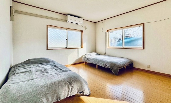Ishiwaki House | 2 x double rooms accommodates up to 4 people/Yurihonjo Akita
