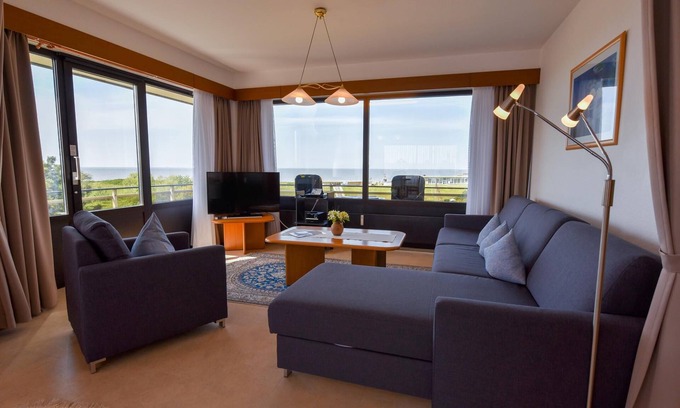 Duhnen Apartment | 2-zimmer Appartement im 4. OG mit Toller Sicht auf den Weltschifffahrtsweg