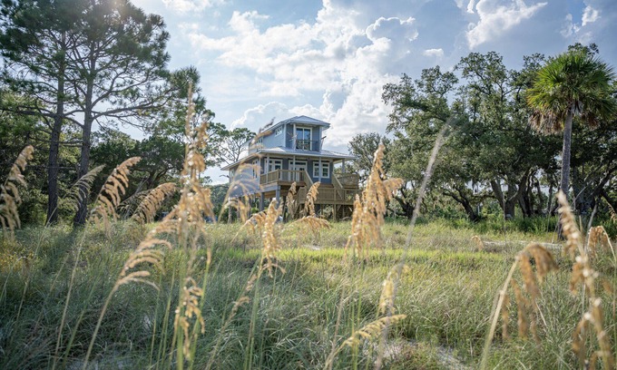 Magnolia Bluffs House | 20% OFF FALL! Quiet, Bayfront Seclusion w/Pond, Dogs Welcome!
