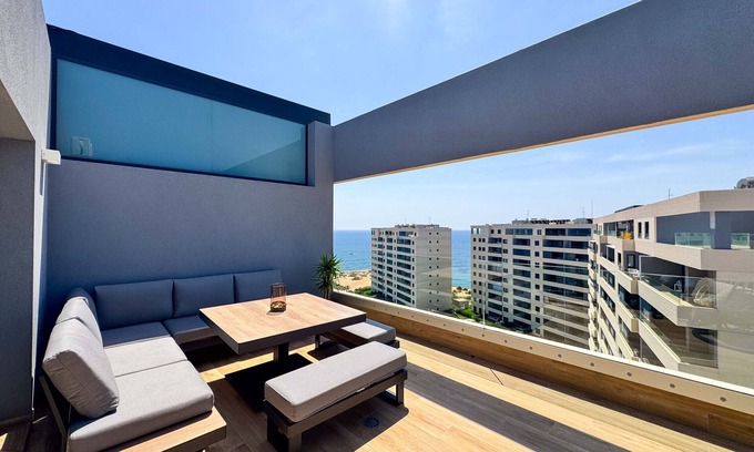 Punta Prima Apartment | 203 Posidonia Luxury Sea View- Alicante Holiday