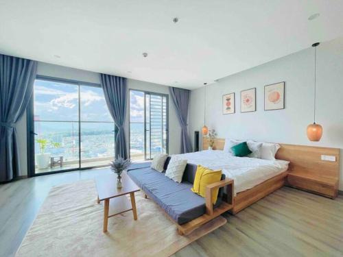 Tran Phu Beach Apartment | 2210 Apt Full Option - Enjoy The Sunset View - Marina Suites