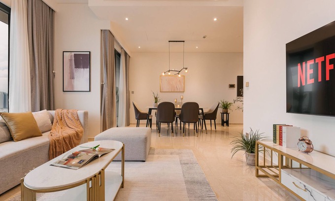 Da Kao Apartment | 23thFloor L81 view 3BR in The MarQ 6star Condo w FREE Pool Gym