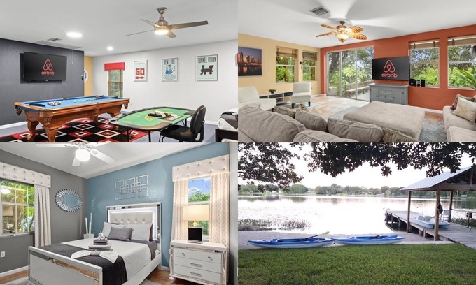 Egypt Lake-Leto House | 24 sleeps! TAMPA BAY LAKEHOUSE, Fully loaded, great location