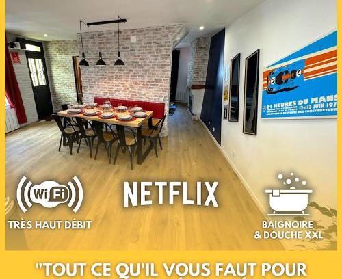 Jean Jaures House | 24H Legend - House 10 People With Private Terrace