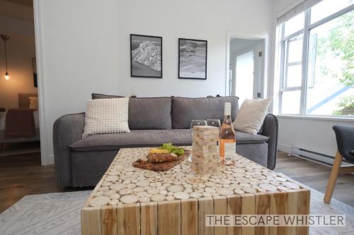 Village North Apartment | 2BR 2BA Whistler Escape with Newly Renovated Hot Tub, Steps from Olympic Rings Shops and Cafes