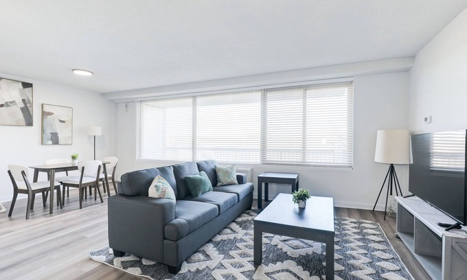 Aurora Highlands Apartment | 2BR Arlington Gem: Stylish & Conveniently Located