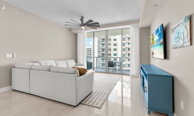 Singer Island Apartment | 2BR Tranquil Luxury by the Sea. Chic apt at Amrit