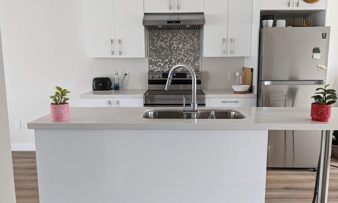 Halifax House | 2Flrs -2 of 3 BR-3BA/ open concept full kitchen with dining space & living room.