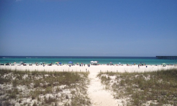 Panama City Beach House | 3 Bed, 2 Bath home steps from private community pool and minutes from the beach!