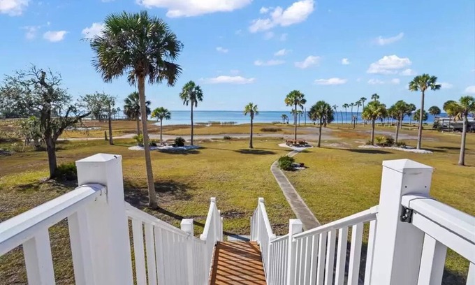 Port St. Joe House | 3 Bed/3.5 Bath Bay Front Townhome! Just Across the Bay from Cape San Blas
