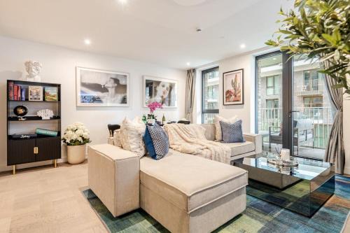 Wapping Apartment | 3 Bed London Dock Premium Aprt with AC - Sleeps 6