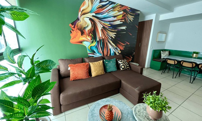 Guadalajara Apartment | 3 Bed sheets with pool and Gym in "Uno Urban Life