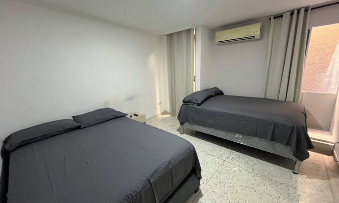 Barranquilla Apartment | 3 bedroom apartment with private bathroom and air located north of the city.