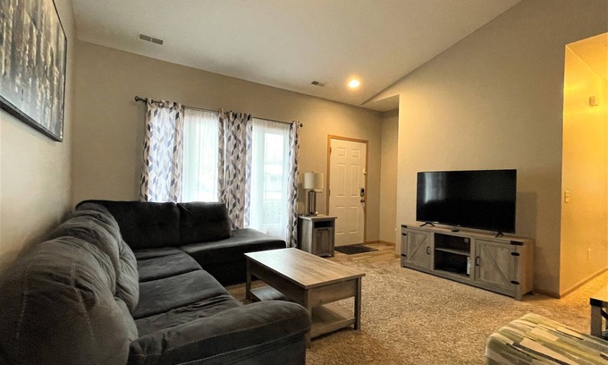 Normal House | 3 bedroom Ranch w/EV Plug. Blocks From ISU