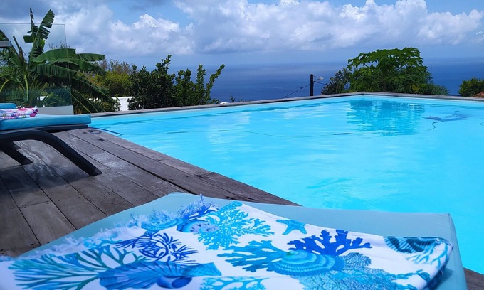Sainte-Luce Villa | 3-bedroom STANDING VILLA overlooking the Caribbean Sea