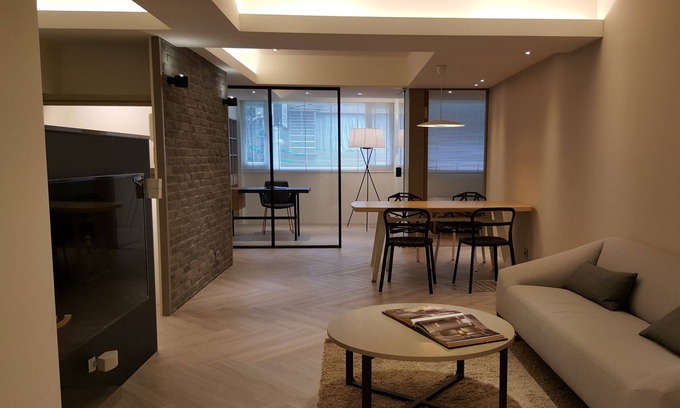 Daan House | 3 Bedrooms+1 Study +3 Bathrooms (Near Taipei 101 & MRT) Home Isolation is OK
