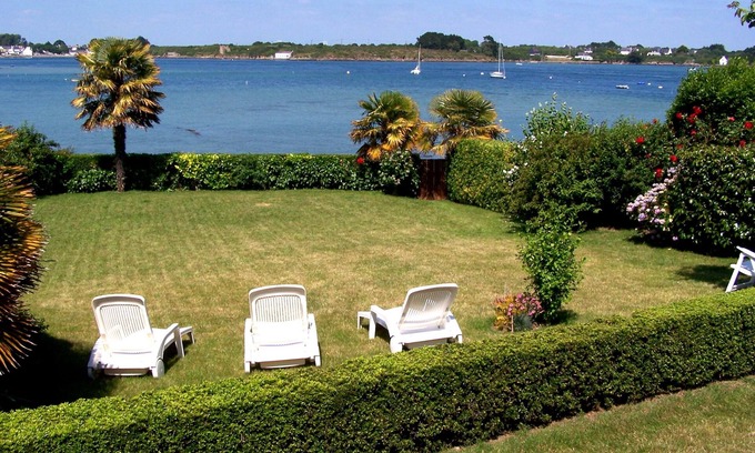 Plouhinec House | 3* house by the sea, small beach, quiet, panoramic view of the Ria d'Etel