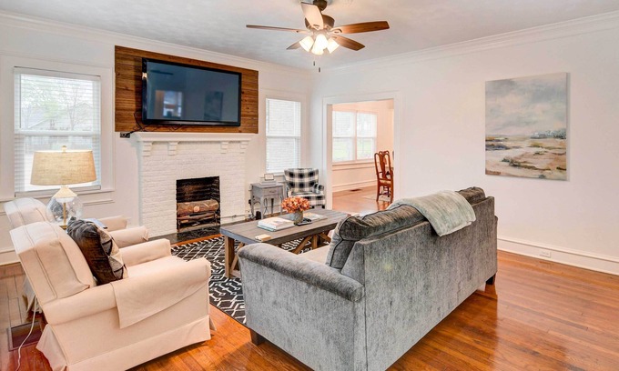 Austin Ave. House | 3 Mi to Baylor: Waco Vacation Rental