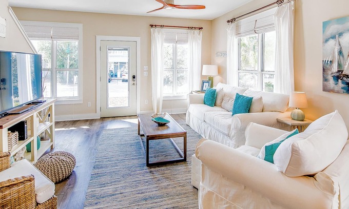 Village of Sugar Beach House | 3 Mins Walk to Beach, Pool, Wraparound Porch, + Free Attraction Tickets!