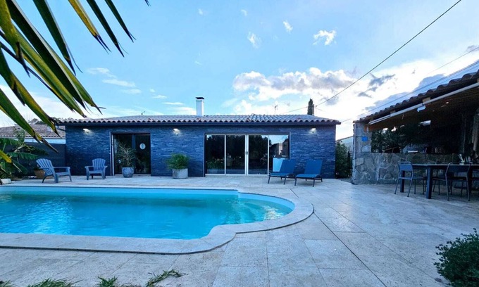 Morta Villa | 3-star villa between sea and mountains 4 bedrooms 3 bathrooms near sea/centre Private swimming pool
