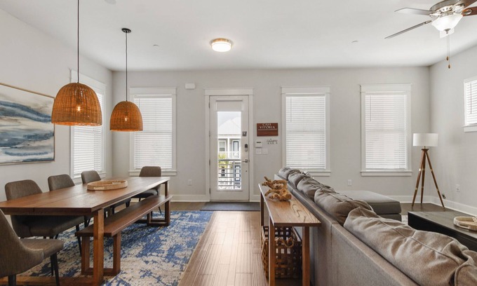 Dune Allen Beach House | 30A Beach House - sleeps 12 - short walk to beach access - dog friendly - pool