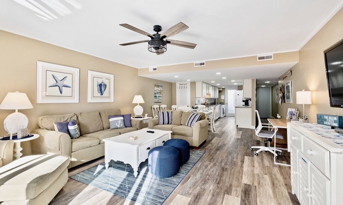 Hilton Head Island Villa | 31 Ocean Club - Oceanfront Complex, all one level & just steps to the beach!