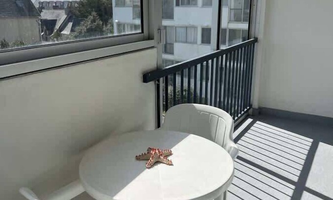 Roscoff Apartment | 32m2 apartment near thalassotherapy center and beach