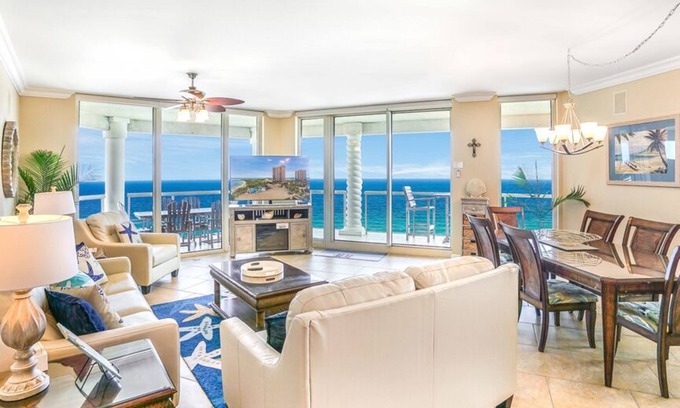 Pensacola Beach Condo | 3B Gulf Front Tower 3 1201 - Stunning Gulf Views!