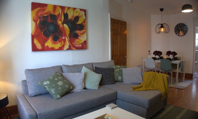 Holyhead House | 3BDR Home in Central Holyhead