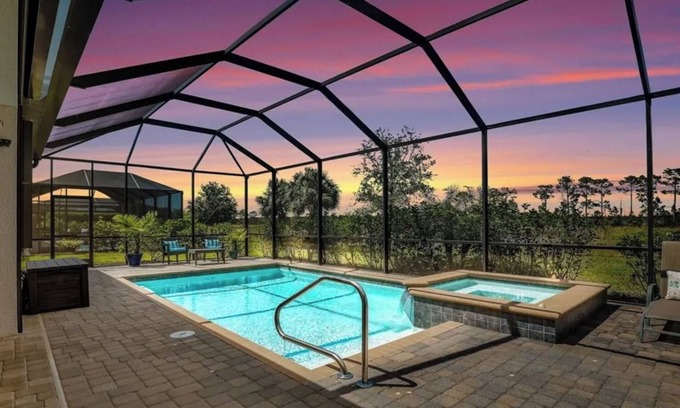 Biggar House | 3BR + den Estero Retreat w/Private Heated Pool, Resort Amenities & Near RSW
