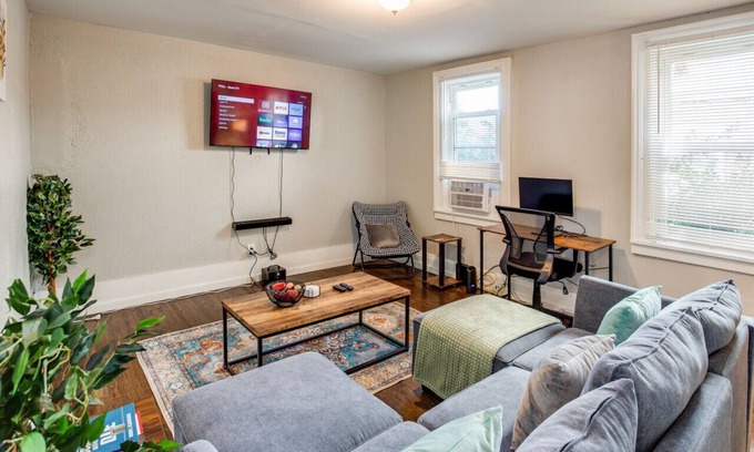 Downtown Rochester House | 3BR Home with In-Unit Laundry, Parking, Sound Bar