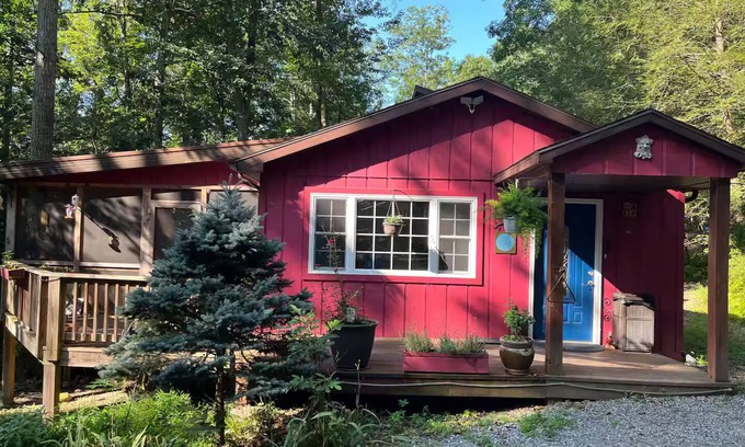 Lost River Cabin | 4-bedroom cabin in idyllic Lost River WV - dog and kid friendly!