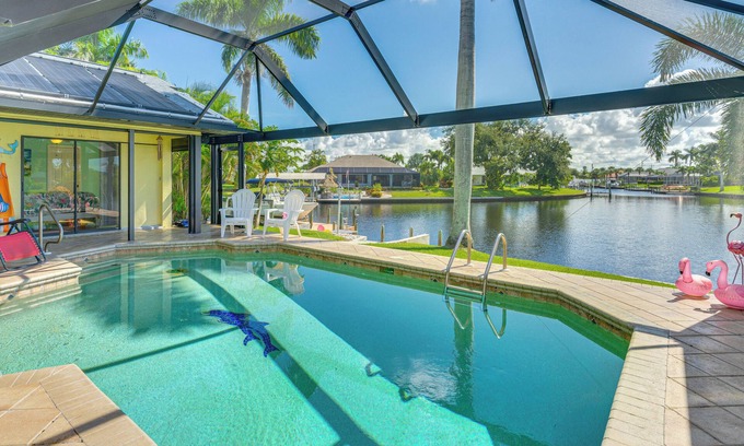 Pelican House | 4 Mi to Cape Harbour Fun! Canal-Front Oasis