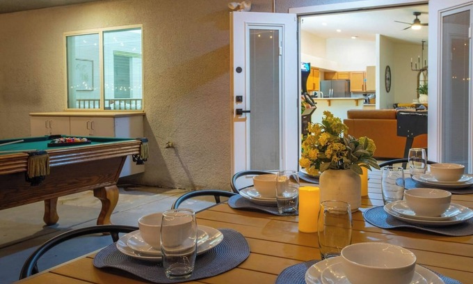 North Las Vegas House | 4BD Spacious Backyard, Arcades, Pool, Spa, Golf