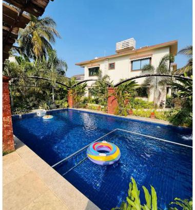 Anjuna House | 4BHK Villa with Jacuzzi & Pool