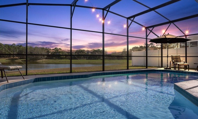 Lindfields House | 4BR Kissimmee Home w/Pool & Lake View – Near to Disney - A Family Favorite!