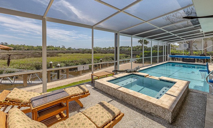 Epworth Acres House | 5 BR/4.5 BA | Dunbar Creek | Screened-In Pool