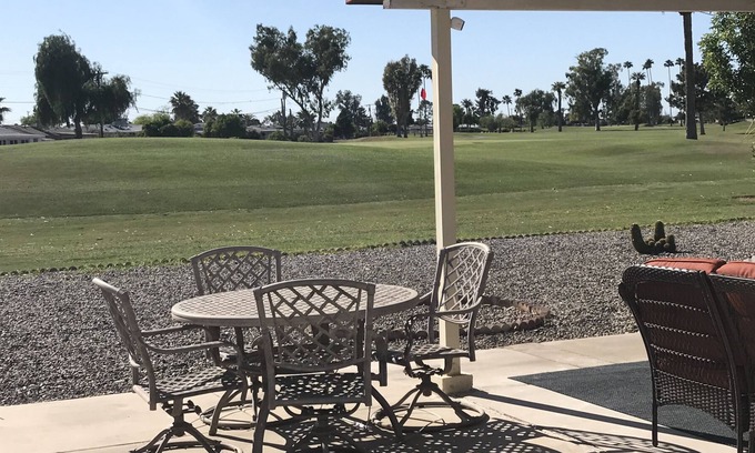 Newlife House | 5 star resort home on the golf course, 2 bdr,2 bath,fire pit,smart tvs,barbecue