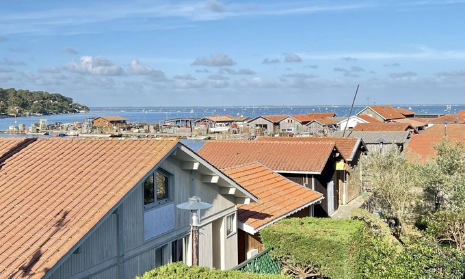 Piraillan Apartment | -50% All Saints' Day and November 11th Bridge, Villa La Conche Vue Bassin,