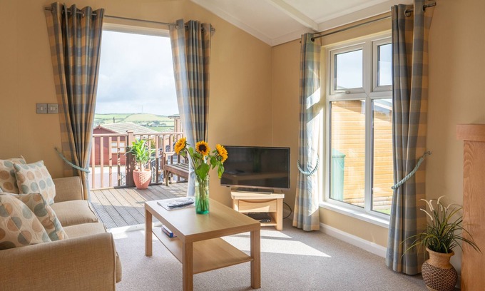 Mullacott Cabin | 51 Meadow View Lodge - 2 Bed-Sleeps 4-TJS51MV