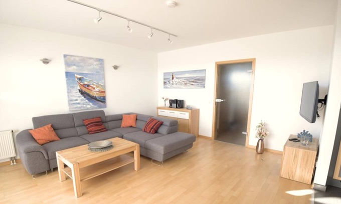 Burgstaaken Apartment | 54 Ferienwohnung im Fritz-bleyl-weg 14 OG Links