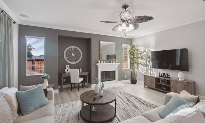Victorville House | 5BR/3BA Home - King Beds - Fast Wifi by RedAwning