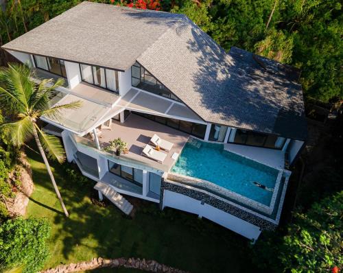 Koh Samui Villa | 5BR Luxury Seaview Designer Villa with Pool & Gym