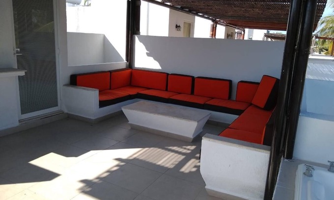 Puente del Mar House | 6 casa Icacos muy cerca de la playa con alberca y terraza para carne asada