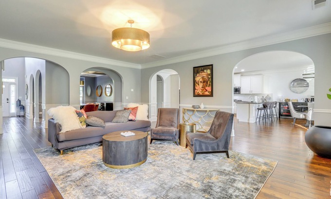 Fayetteville House | 8 Mi to Trilith Studios: Home w/Fire Pit!