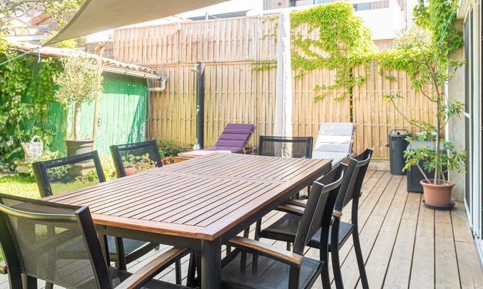 Nansouty-Saint-Genes House | 85m² quiet - with garden -near downtown