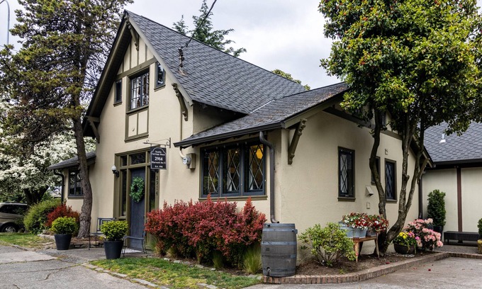 Portage Bay Cottage | A charming little city cottage with backyard chickens awaits your arrival.